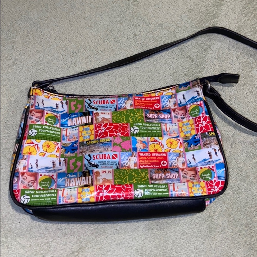 relic beach theme purse